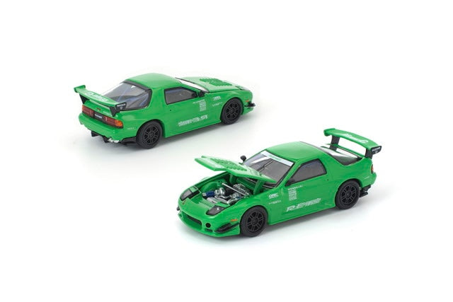 [ Pre-order ] PR640339 POP RACE 1:64 Mazda RX7 (FC3S) RE-AMEMIYA Green
