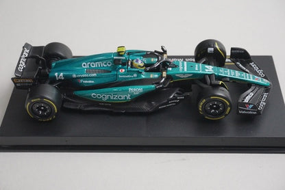 1:43 Bburago 18-38091 Aston Martin Cognizant Aramco F1 Team 2023 #14 F. Alonso