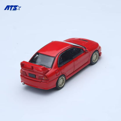 [ Pre-order ] ATS881003 ATS 1:64 Mitsubishi Lancer Evolution IV Red (Opening and Closing Hood)