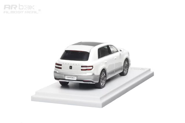 [ Pre-order ] 670221201 AR Box [ Almost Real Model ] 1:64 Toyota Century SUV G70 2023 White-Silver