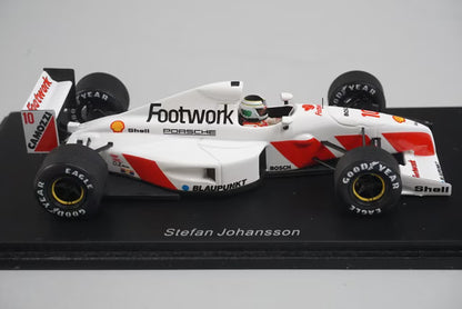 1:43 Spark S3982 Footwork FA12 Canadian Grand Prix 1991 #10 S.Johansson