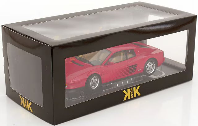 [ Pre-order ] KKDC180516 KK scale 1:18 Ferrari Testarossa 1986 Red (Interieur Creme)