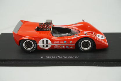 1:43 Spark S1112 McLaren M6B Riverside 1968 #11 L.Motschenbacher