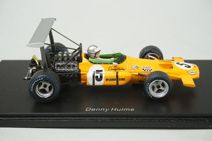 1:43 Spark S3118 McLaren M7A Spanish GP 4th 1969 #5 D.Hulme