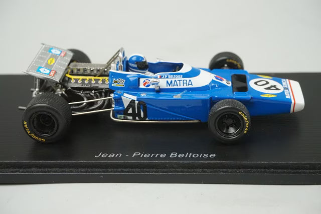 1:43 Spark S1594 Matra MS120 Italian GP 3rd 1970 #40 J.P. Beltoise