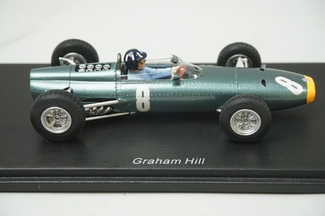 1:43 Spark S1156 BRM P261 Winner Monaco GP 1964 #8 G.Hill