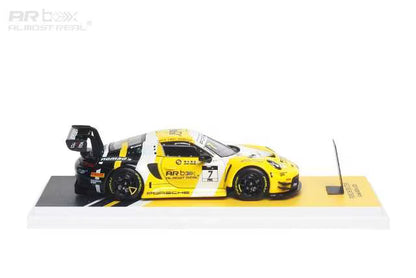 640001001 AR Box [Almost Real Model] 1:64 Porsche 992 GT3 R Yellow Suzuka 1000km 2025 #7