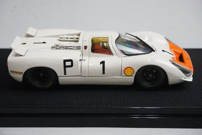 1:43 EBBRO 43739 Porsche 908 Short Tail Nürburgring 1968 #1 White/Orange