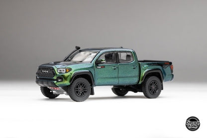DTGSPC10 GCD Gaincorp Products 1:64 Toyota Tacoma TRD PRO Magic Green DiecastTalk Custom Edition