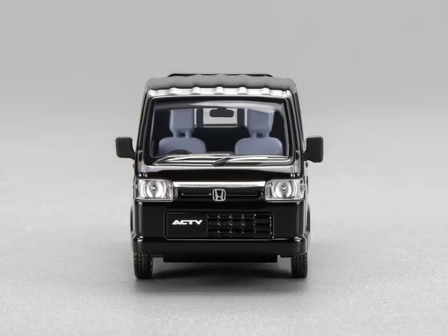 M65605 MOTORHELIX 1:64 Honda Acty Truck Customized Black Boost Gear Web Exclusive