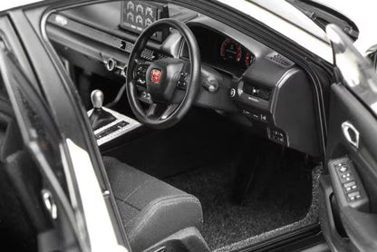 M85317 MOTORHELIX 1:18 Honda Civic TYPE R (FL5) HKS Livery Championship White