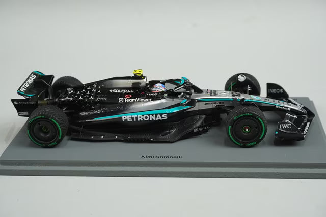 1:43 Spark S9573 Mercedes-AMG Petronas F1 Team W16 E Performance #12 K. Antonelli, Australian Grand Prix 4th 2025