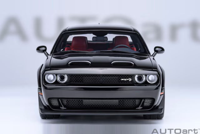 [ Pre-order ] 71765 AUTOart 1:18 Dodge Challenger SRT Super Stock 2023 (Black <Pitch Black>)