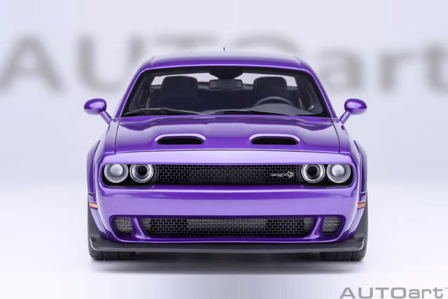 [ Pre-order ] 71768 AUTOart 1:18 Dodge Challenger SRT Super Stock 2023 (Pearl Purple <PLUM CRAZY>)