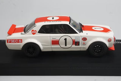 1:43 RAI'S H7437101 Nissan Skyline GT-R Racing (KPGC10) Fuji Grand Championship 1971 #1 Kunimitsu Takahashi