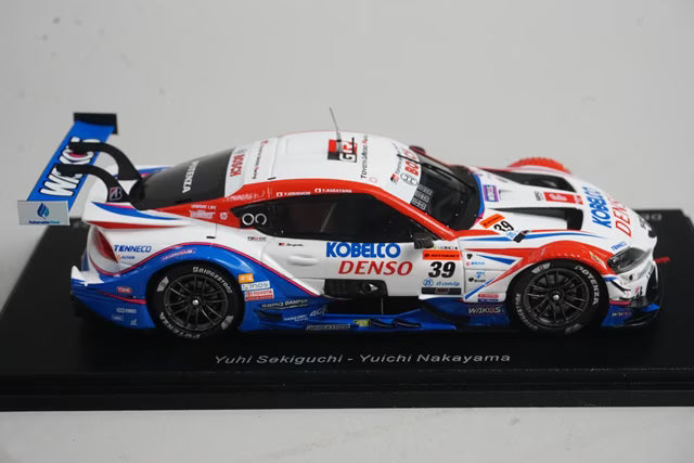 1:43 Spark SGT063 Toyota Denso Kobelco Third GR Supra GT500 Super GT 2023 #39 Yuhi Sekiguchi / Yuichi Nakayama