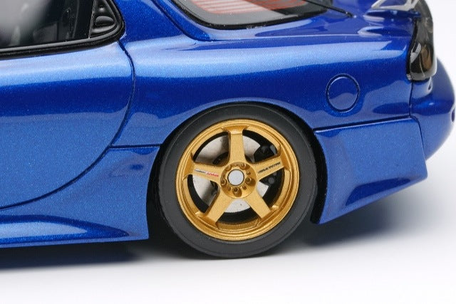 [ Pre-order ] EM816A Make Up EIDOLON 1:43 Mazda RX-7 (FD3S) Mazdaspeed GT Concept with Open Headlights, Innocent Blue Mica