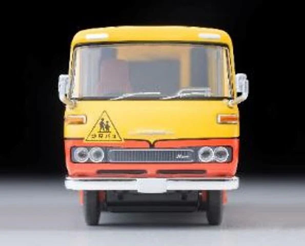 LV-N60b TOMYTEC 1:64 Nissan Civilian Kindergarten Bus (Yellow/Red) 339267