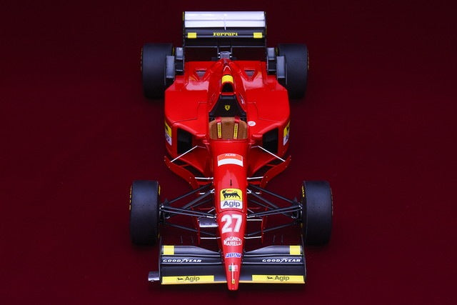 K852 Model Factory Hiro 1:12 Fulldetail Kit 412T2 1995 Rd.6 Canadian GP Winner #27 Jean Alesi / #28 Gerhard Berger