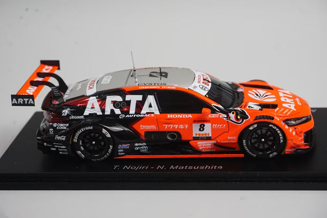 1:43 Spark 43SGT25008 ARTA Mugen Civic Type R-GT GT500 Super GT 2025 #8 Tomoki Nojiri / Shinji Matsushita