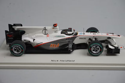 1:43 Spark SJ002 Sauber C29 Japanese GP 2010 #22 N. Heidfeld