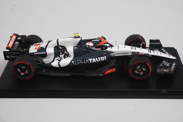1:43 Spark SCS243 Suzuka Circuit Custom Scuderia AlphaTauri AT04 Levovo #22 Yuki Tsunoda, Japanese GP 2023
