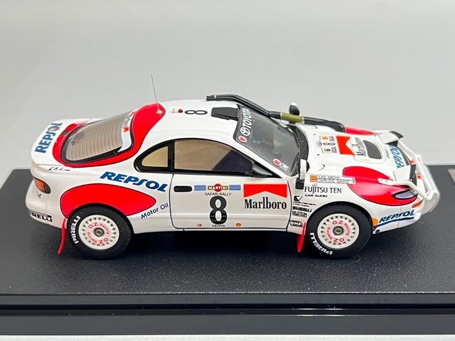 1:43 HPI 8004 Toyota Celica Turbo 4WD Safari 1992 #8 Marlboro specification