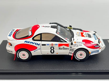 1:43 HPI 8004 Toyota Celica Turbo 4WD Safari 1992 #8 Marlboro specification
