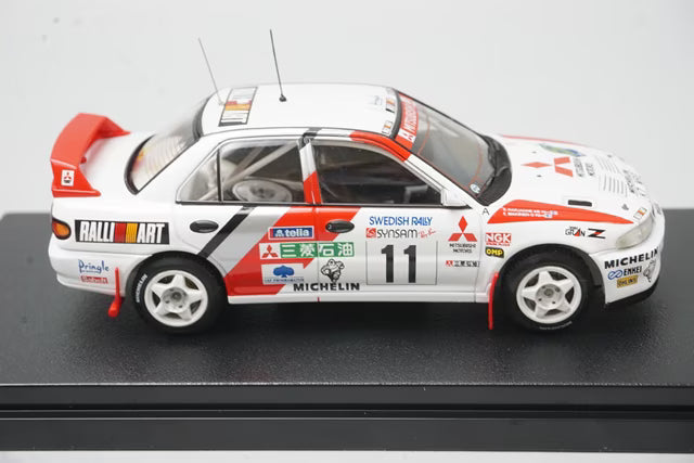 1:43 HPI 8548 Mitsubishi Mirage Lancer Evolution II Sweden 1995 #11