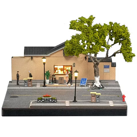 SCJ82051-A 収蔵家 Diorama 1:64 Nanjing, Yihe Road No. 12, Famous Cafe in Nanjing