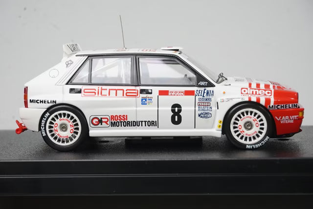 1:43 HPI 8225 Lancia Mirage Delta HF Integrale Tour de Corse 1992 #8
