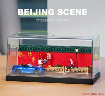 SCJ82043-A 収蔵家 Diorama 1:64 Overseas City Diorama Beijing Landscape