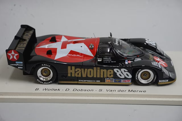 1:43 Spark S2988 Porsche 926 Daytona 24H 3rd 1990 #86 B. Wollek / D. Dobson / S. van der Merwe
