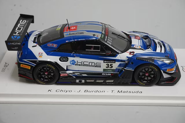 1:43 Spark SJ087 Nissan GT-R NISMO GT3 KCMG Suzuka 10H 6th 2019 #35