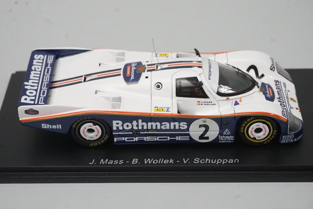 1:43 Spark S0924 Porsche 962C Le Mans 1986 #2 Rothmans specification