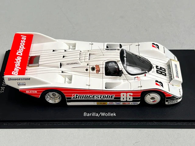 1:43 Spark CA-WOL-13 Kartima Custom Porsche 962 1.Platz IMSA Miami 1986 #86