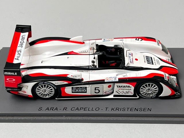 1:43 Spark S0674 Audi R8 Team GOH Le Mans Winner 2004 #5