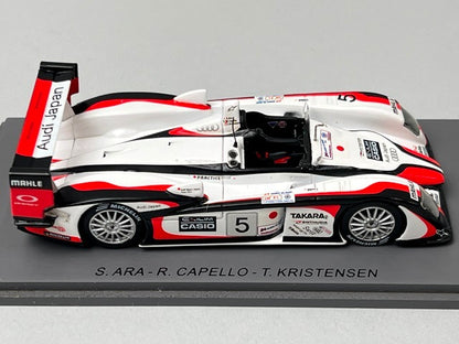1:43 Spark S0674 Audi R8 Team GOH Le Mans Winner 2004 #5
