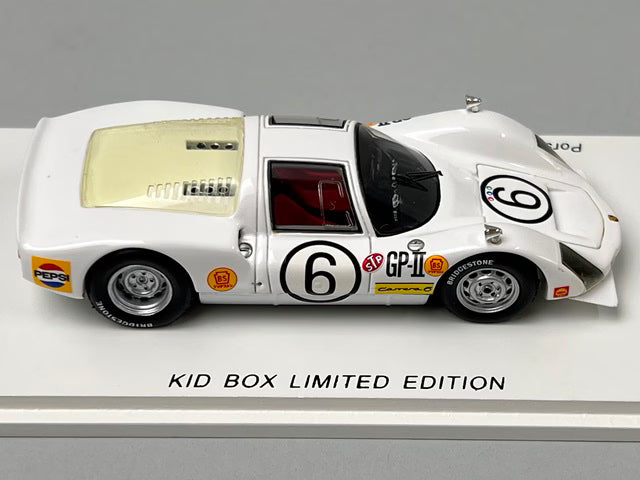 1:43 Spark SKB43026 Kidbox Custom Porsche Carrera 6 (906-120) Japanese GP 1967 #6 Shintaro Taki