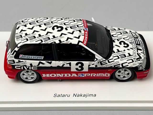 1:43 Spark S5459 Honda Civic EF-9 Group N 1990 #3 Satoru Nakajima