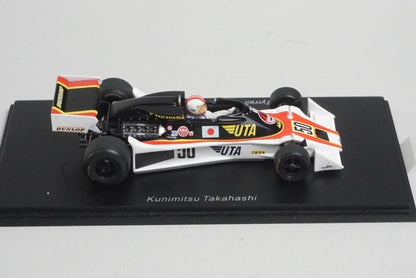 1:43 Spark S1639 Tyrrell 007 Japan GP 1977 #50 Kunimitsu Takahashi