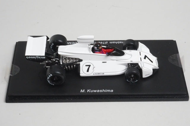 1:43 Spark CAR-SPK-BT44 Brabham BT44 Fuji Demo Run 1974 Masami Kuwajima PLANEX Special Package