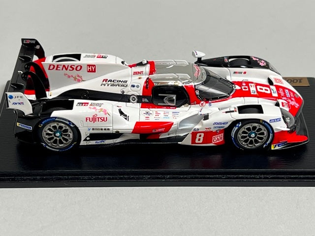 1:43 Spark TBMCE-NGR23-08 TGR Custom Toyota Gazoo Racing GR010 Hybrid Race Car #8