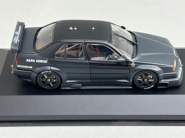 1:43 HPI 8046 Miyazawa Model Custom Alfa Romeo 155V6 TI Black