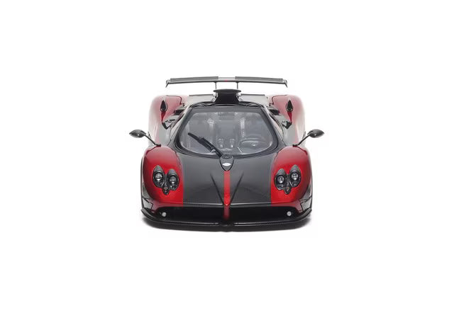 [ Pre-order ] 850612001 BBR 1:18 Pagani Zonda cinque Roadster full open Rosso Dubai - BASIC PACK