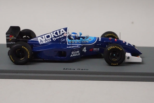 1:43 Spark S6974 Tyrrell 023 F1 Brazilian GP 1995 #4 M. Salo Mild Seven Edition