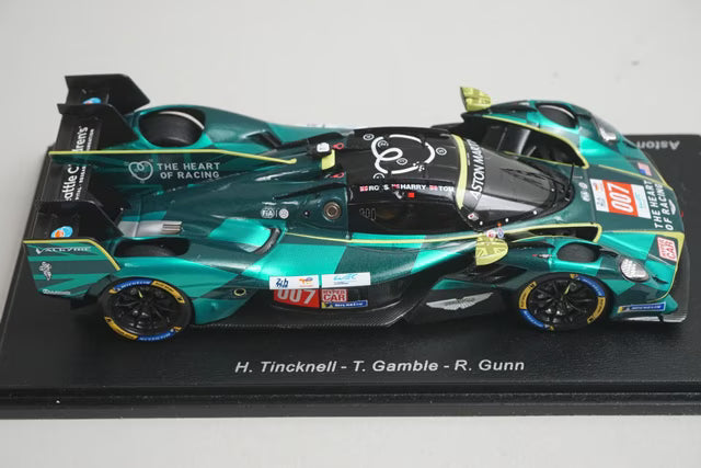 1:43 Spark S9254 Aston Martin Valkyrie Hypercar THOR Team Le Mans 24H 2025 #007 H. Tinknell / T. Gamble / R. Gunn