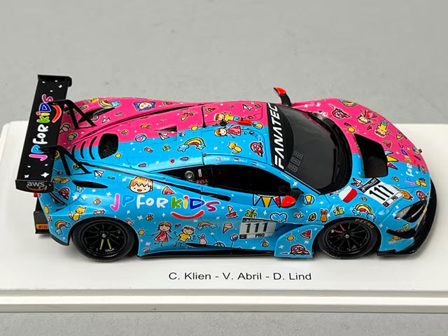 1:43 Spark SP426 McLaren 720S GT3 JP Motorsport Paul Ricard Circuit 1000km 2022 #111
