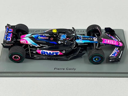 1:43 Spark S9552 BWT Alpine F1 Team A524 Brazilian GP 3rd 2024 #10 P. Gasly