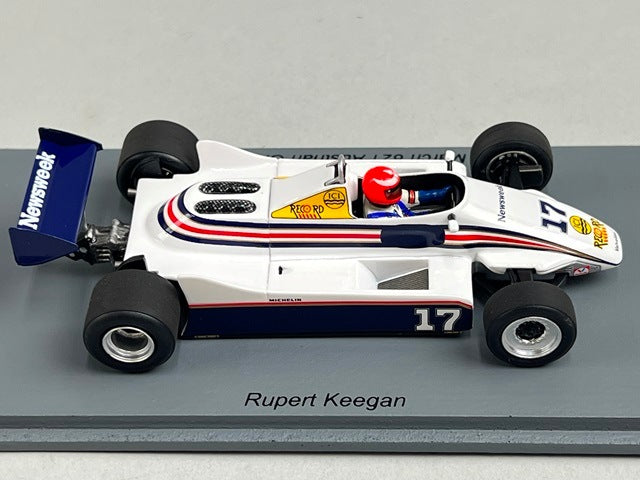 1:43 Spark S7177 March 821 Austrian GP 1982 #17 R. Keegan